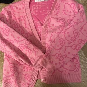 Hello Kitty Pink Cardigan